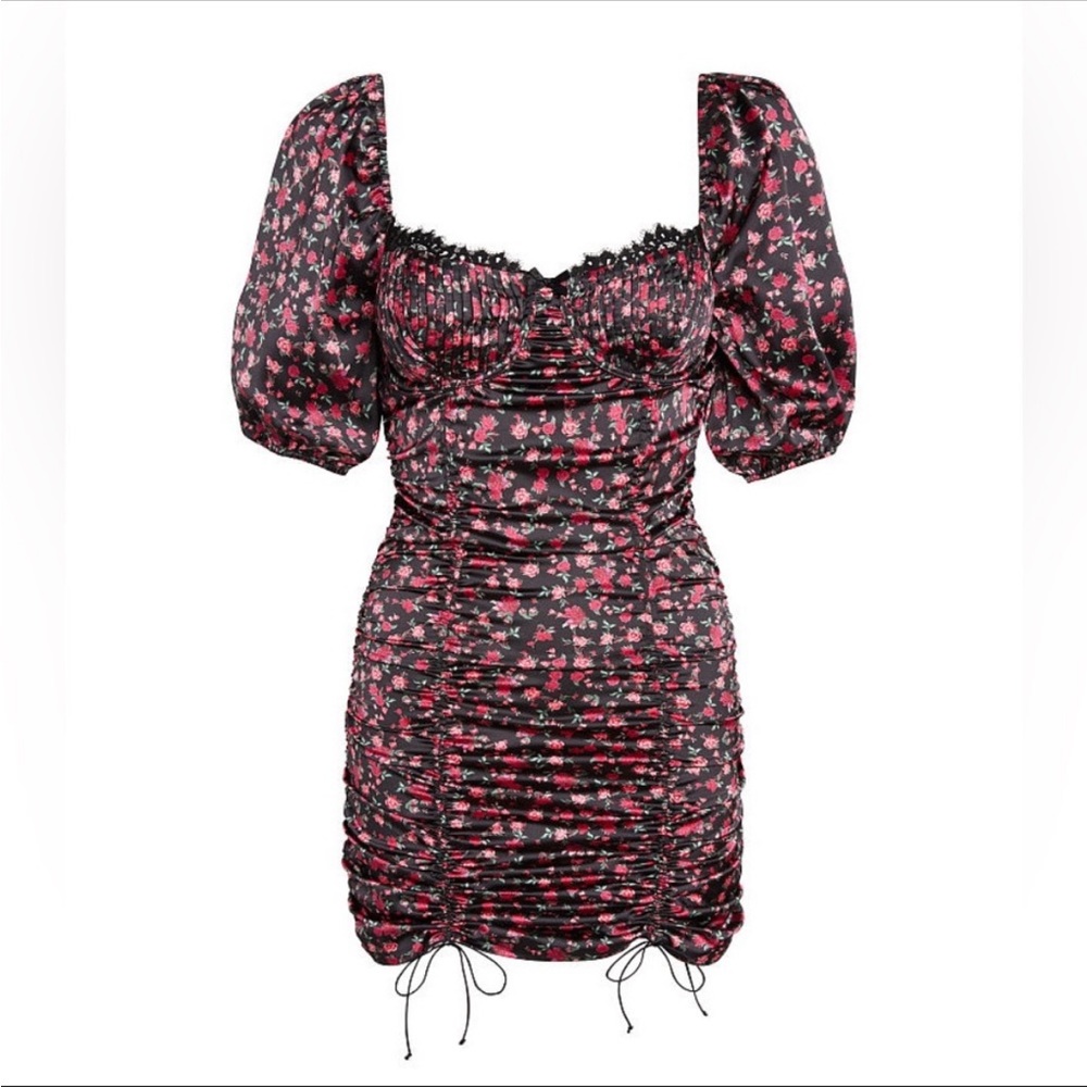 For Love and & Lemons Small Melrose Bra Mini Dress